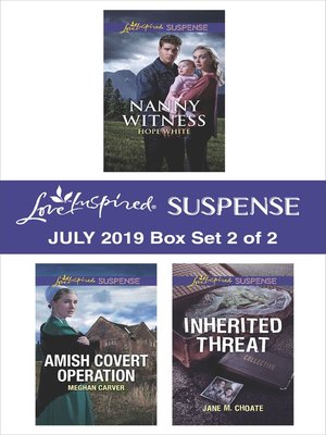 cover image of Harlequin Love Inspired Suspense July 2019, Box Set 2 of 2